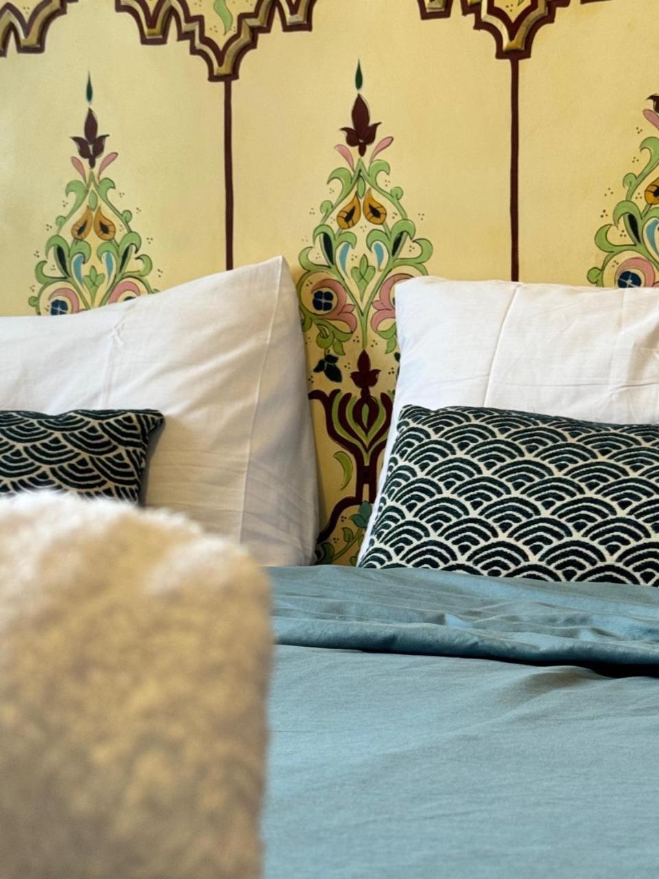 Appartement Malak - Residence Avec Piscine, Wifi, Gardien H24 มาร์ราเกช ภายนอก รูปภาพ